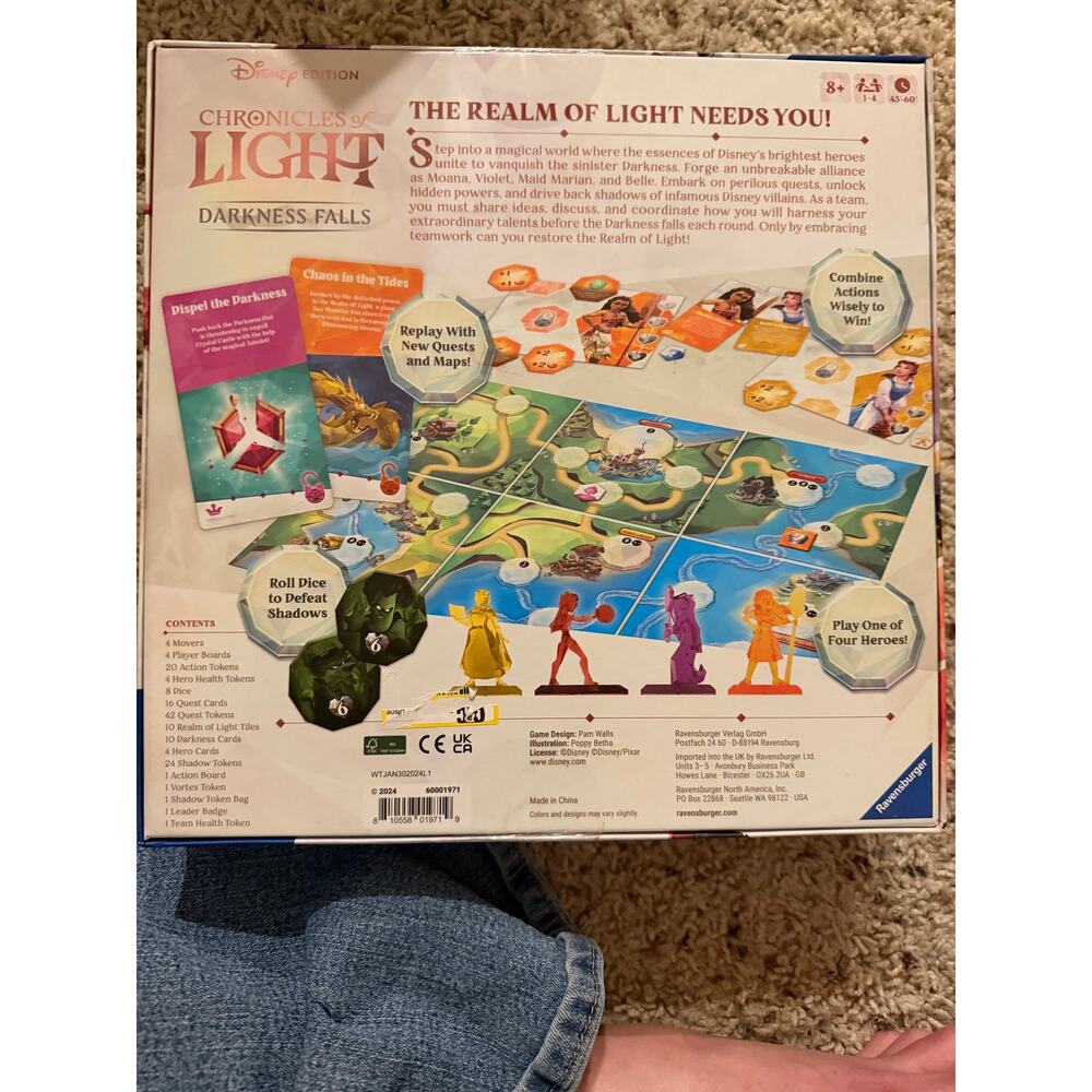 Disney Chronicles of Light: Darkness Falls Board Game by Ravensburger